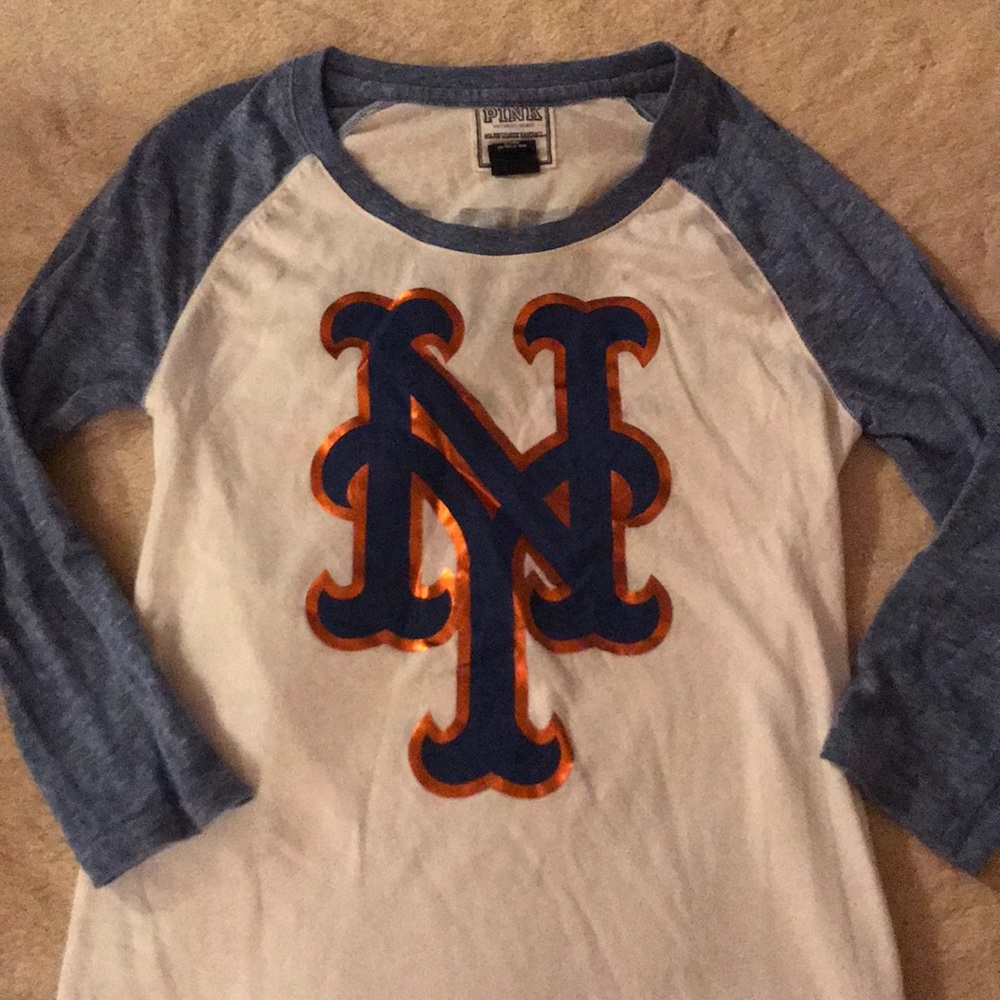 Victorias Secret- NY Mets 3/4 sleeve